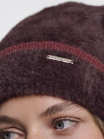 Rino en Pelle Beanie 11155 fudge sangria