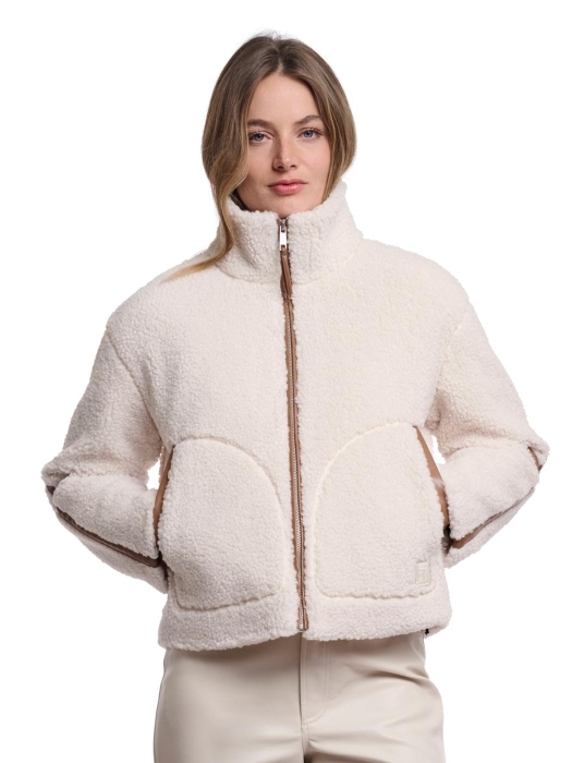 Rino en Pelle Jacket with zip closure 9030 birch