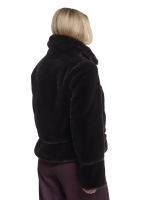 Rino en Pelle Short faux fur jacket 11104 peated