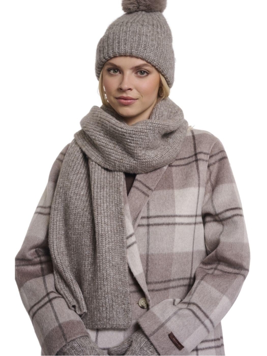 Rino en Pelle Scarf 11187 toffee blend