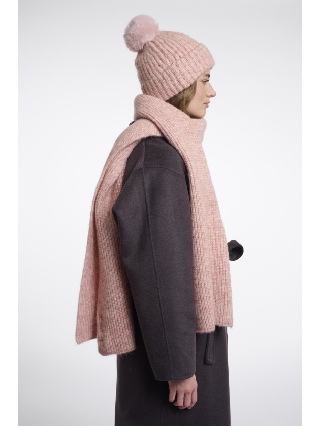 Rino en Pelle Scarf 11186 soft pink blend