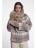Rino en Pelle Faux fur gloves 11100 mocha latte