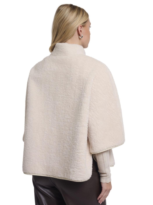 Rino en Pelle Cape with zipper 9030 birch