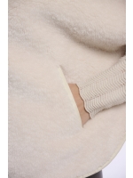 Rino en Pelle Cape with zipper 9030 birch