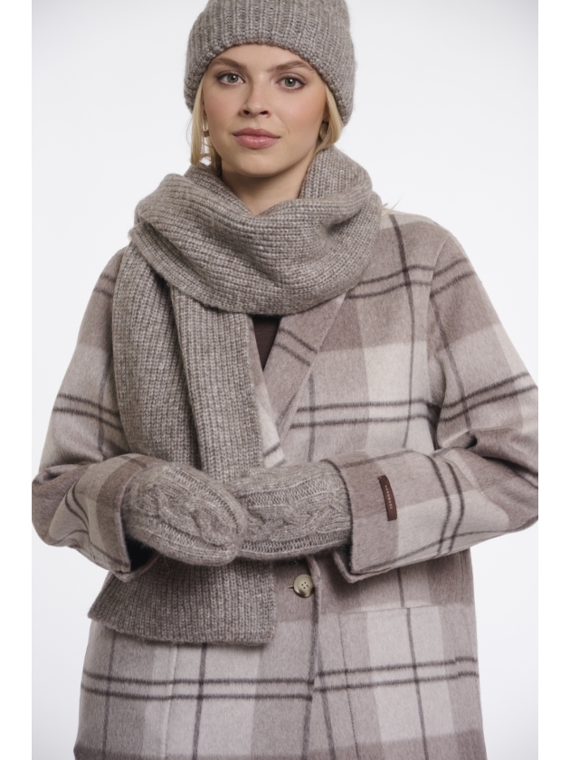Rino en Pelle Gloves with fleece 11187 toffee blend