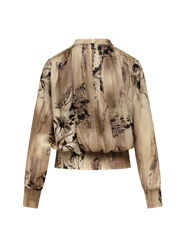 Label Dot Axelle 651 bruin multi