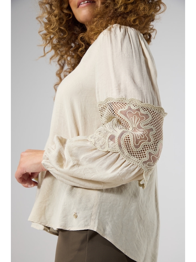 Label Dot Auralie 200 off white
