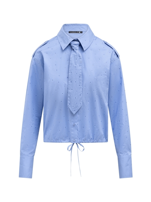 Label Dot Aroa 628 blauw licht