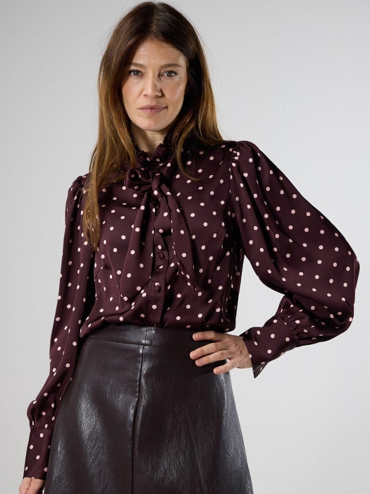 Label Dot Amai 829 bordeaux multi