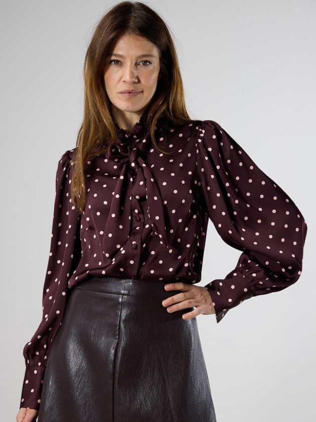 Label Dot Amai 829 bordeaux multi