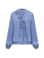 Label Dot Ally 628 blauw licht