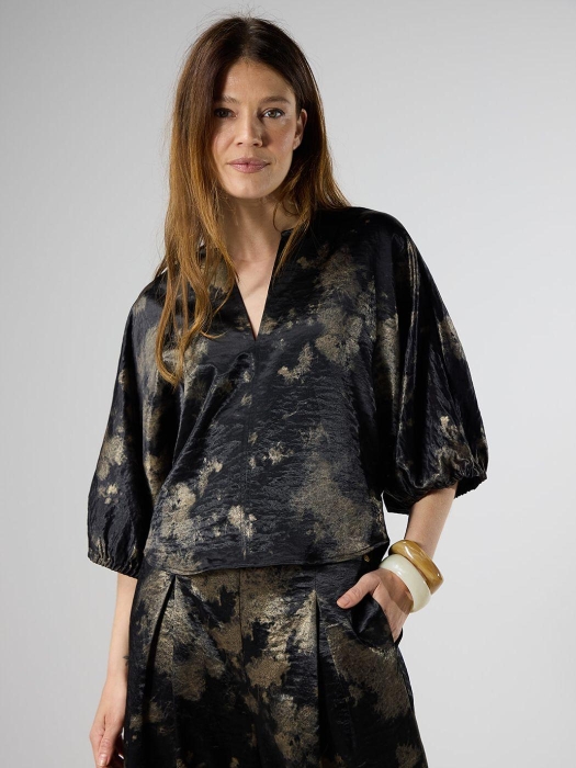 Label Dot Myra 251 goud / zwart