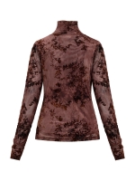 Label Dot Moriah 832 burgundy multi
