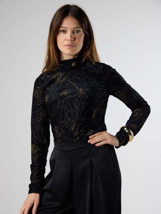 Label Dot Meris 998 zwart multi