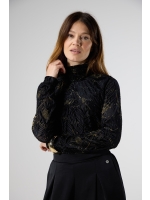 Label Dot Meris 998 zwart multi