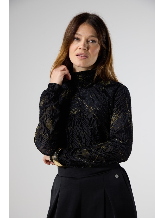 Label Dot Meris 998 zwart multi