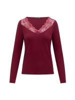 Label Dot Max LS 831 burgundy