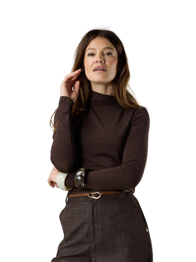 Label Dot Mela 650 bruin