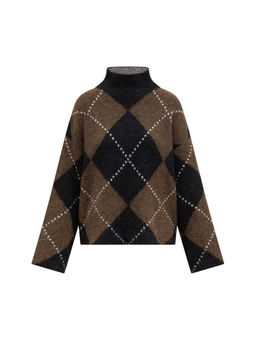 Label Dot Nicolai 651 bruin multi