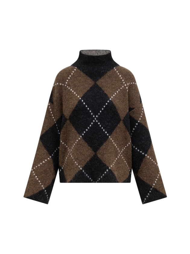 Label Dot Nicolai 651 bruin multi