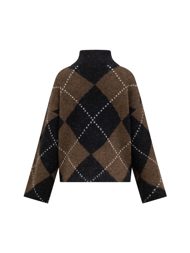 Label Dot Nicolai 651 bruin multi