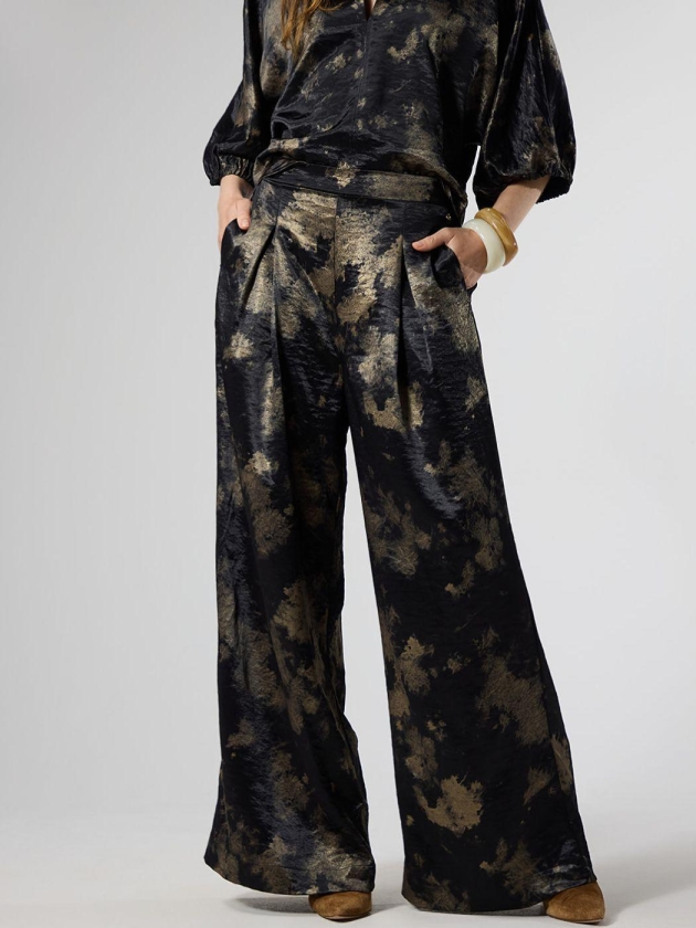 Label Dot Rozetta 251 goud / zwart