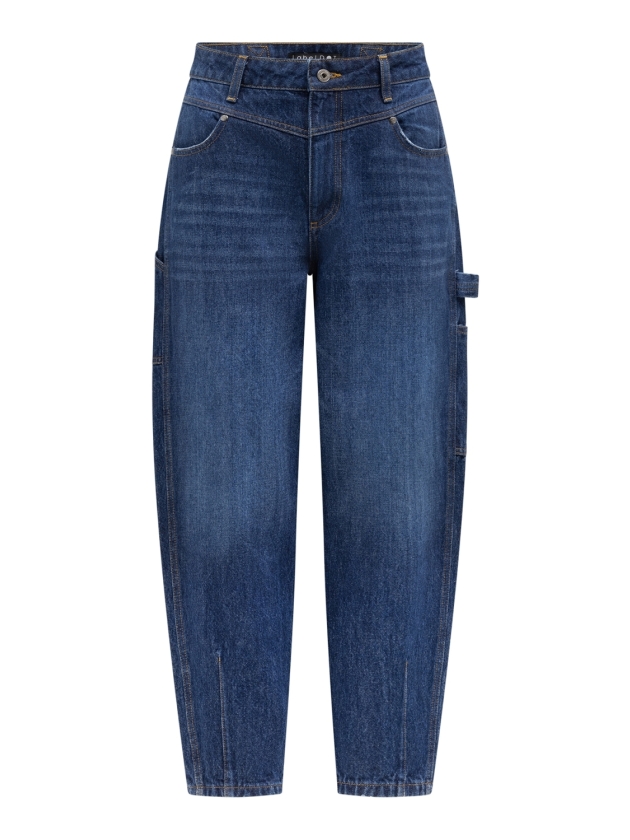 Label Dot Mason Blue 629 donker blauw