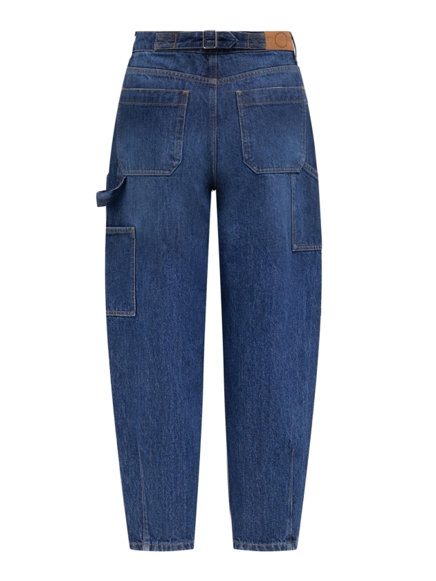 Label Dot Mason Blue 629 donker blauw