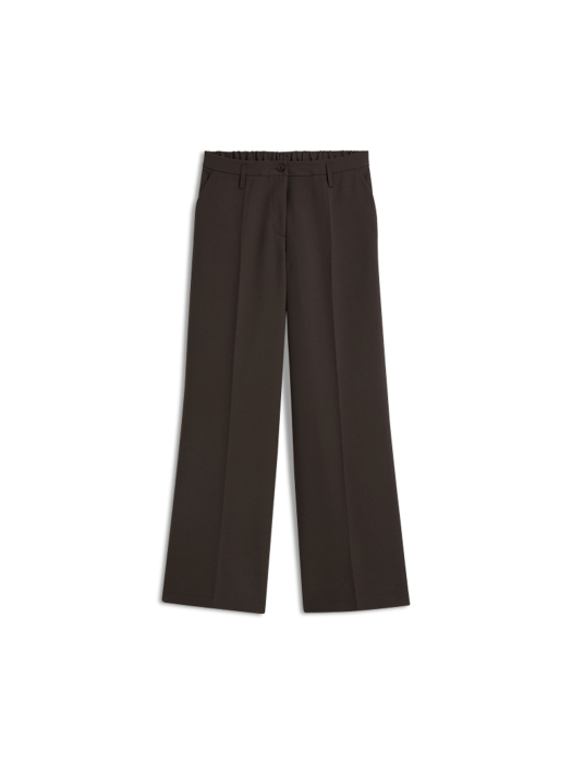 Summum Woman Trousers Foam uni 754 Dark chocolate