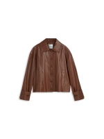Summum Woman Jacket Faux leather 757 Toffee