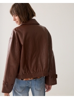 Summum Woman Jacket Faux leather 757 Toffee