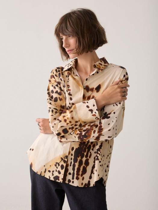 Summum Woman Blouse Minimal print 120 Multicolour