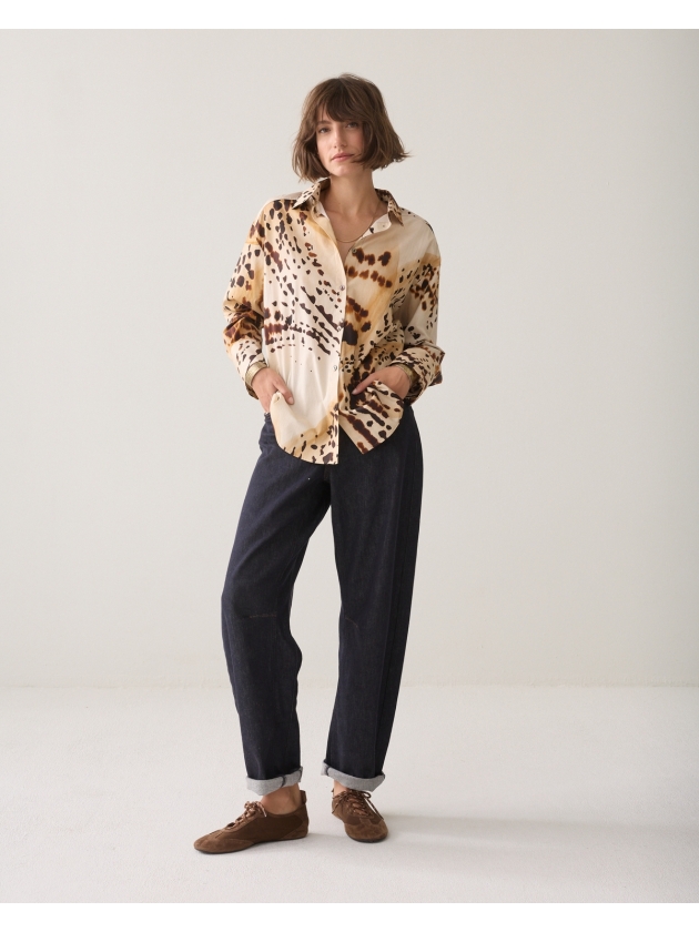 Summum Woman Blouse Minimal print 120 Multicolour