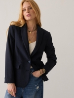 Summum Woman Blazer Pinstripe small 495 Midnight blue