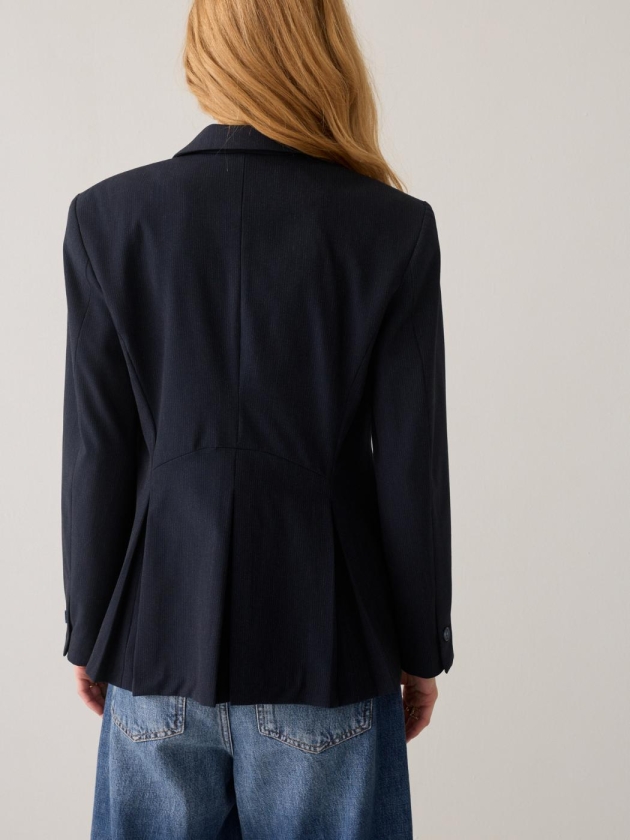 Summum Woman Blazer Pinstripe small 495 Midnight blue