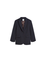 Summum Woman Blazer Viscose blend stripe 495 Midnight blue
