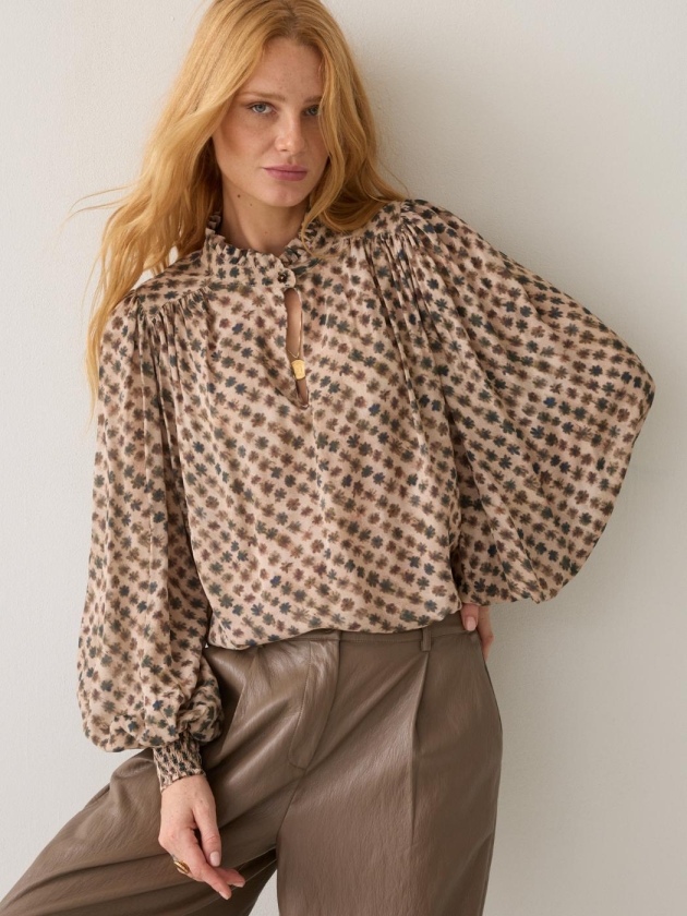 Summum Woman Top Blured all over 120 Multicolour