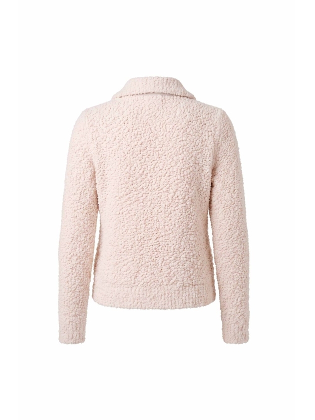 Sarto Fashion Cardigan polo collar t070 ivory