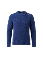 Sarto Fashion Pullover turtle buttons t866 iris