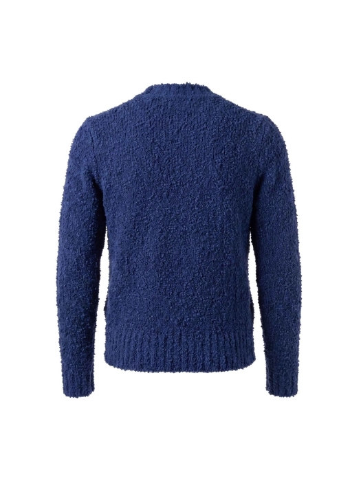 Sarto Fashion Pullover turtle buttons t866 iris