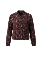 Sarto Fashion Jacket buttons t1002 navy-wine metallic jacquard
