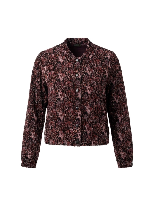 Sarto Fashion Jacket buttons t1002 navy-wine metallic jacquard