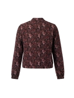 Sarto Fashion Jacket buttons t1002 navy-wine metallic jacquard