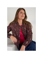 Sarto Fashion Jacket buttons t1002 navy-wine metallic jacquard