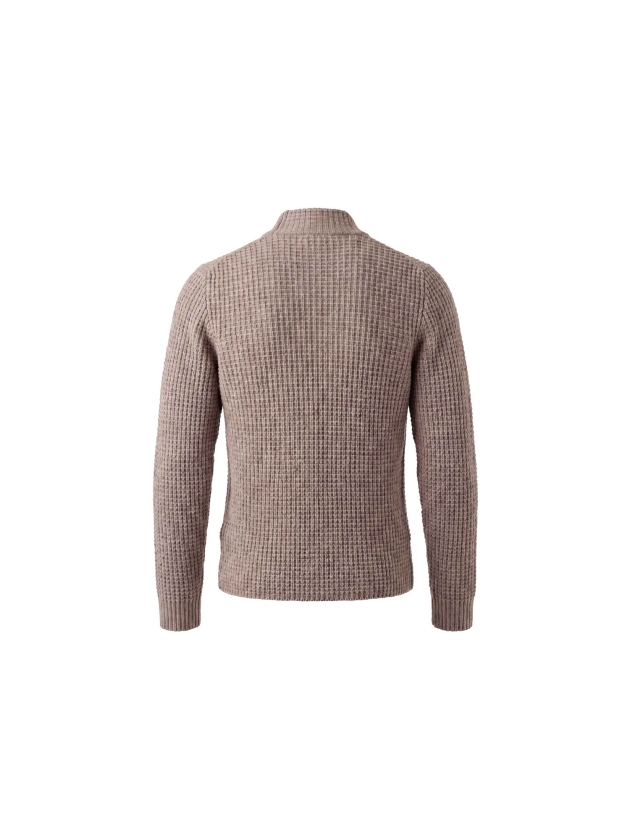 Sarto Fashion Cardigan stand up o-neck t433 portobello