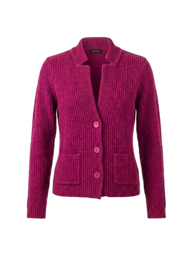 Sarto Fashion Cardigan stand up o-neck t288 wine red