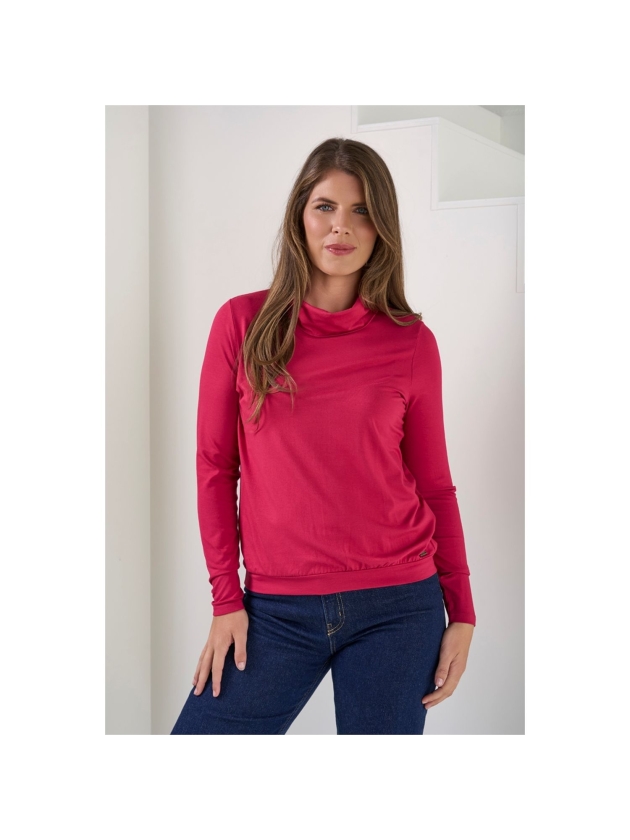 Sarto Fashion T-shirt blouson t270 berry juice