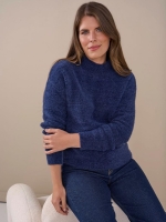 Sarto Fashion Spencer rollcollar t780 twilight blue