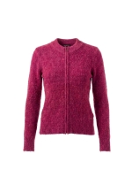 Sarto Fashion Cardigan zipper t288 wine red