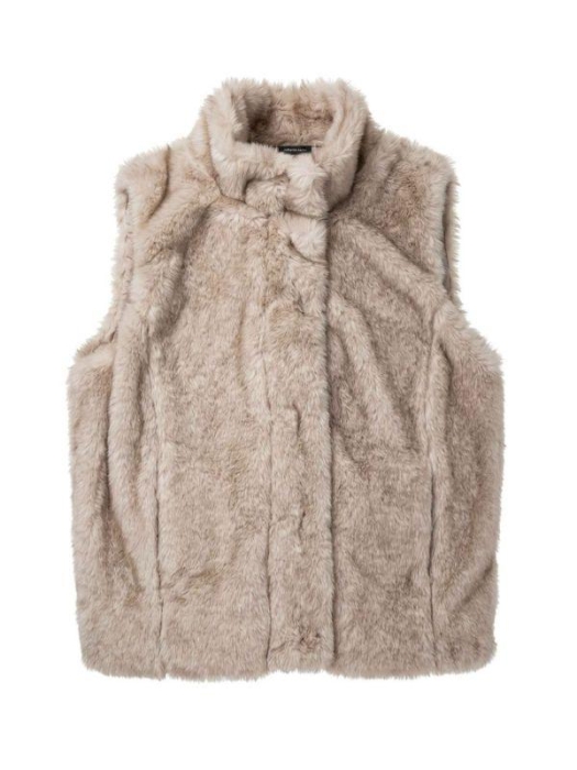 Sarto Fashion Gilet fake fur t070 ivory